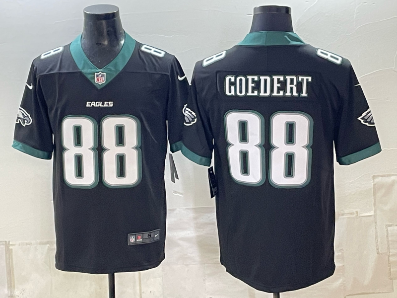 Men 2026 Philadelphia Eagles #88 Goedert black Nike Limited NFL Jersey 1005004